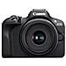 Fotocamera EOSR100+RFS18 con Display LCD 24,1 MP 4K Ultra HD CMOS Lunghezza Focale 18 - 45 mm Wi Fi/ Bluetooth  - Foto miniatura 3