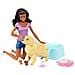 Bambole Barbie Con Mamme Cani E Cuccioli Appena Nati - Foto miniatura 2