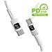 Cavo Usb-c Maschio /maschio Usb 2.0 1m Bianco - Foto miniatura 2