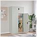 Armadio Classificatore Grigio Chiaro 90x40x180 Cm In Acciaio - Foto miniatura 1