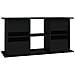Supporto per Acquario 121x41x58 cm in Legno Multistrato Nero - Foto miniatura 7