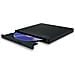 Slim Portable DVD-Writer Lettore Di Disco Ottico DVD±RW Nero - Foto miniatura 3