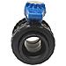 Valvola A Doppio Raccordo In Pvc Da Incollare 90mm - Vib90c - Foto miniatura 2