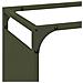 Rastrelliera per Legna da Ardere Verde Oliva 90x28x65 cm - Foto miniatura 4