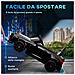 Macchina Elettrica per Bambini a Licenza BMW M4 con Telecomando, Clacson e Fari, 108x69.5x51 cm, Nera - Foto miniatura 3