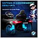 Macchina Elettrica per Bambini a Licenza BMW M4 con Telecomando, Clacson e Fari, 108x69.5x51 cm, Nera - Foto miniatura 6