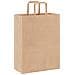 Sacchetti di Carta Kraft 250 pz con Manici Marrone 26x12x35 cm - Foto miniatura 7