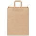Sacchetti di Carta Kraft 250 pz con Manici Marrone 26x12x35 cm - Foto miniatura 5