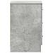 Lusso Casadino -  Comodini 2 Pz Grigio Cemento 38x35x56 Cm In Legno Multistrato - Foto miniatura 7