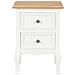 Lusso Casadino -  Comodini Bianchi 2 Pz 35x30x49 Cm In Mdf - Foto miniatura 4
