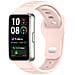 Cinturino In Silicone Per Huawei Band 10/9/8 - Texture A Pois Pink - Foto miniatura 2