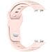 Cinturino In Silicone Per Huawei Band 10/9/8 - Texture A Pois Pink - Foto miniatura 3