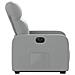 Poltrona Reclinante Alzapersona Elettrica Grigio Chiaro Tessuto - Foto miniatura 9
