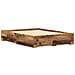 Letto con Cassetti Legno antico Legno ingegnerizzato 140 x 200 cm - Foto miniatura 3