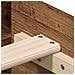 Letto con Cassetti Legno antico Legno ingegnerizzato 140 x 200 cm - Foto miniatura 9