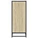 Scarpiera Rovere Sonoma 75x38x97,5 cm Legno Multistrato Metallo - Foto miniatura 5