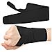 Fascia Di Supporto Compressione Pollice E Polso - Tutore Stabilizzatore Regolabile Per Sollievo Dolore Black - Foto miniatura 3