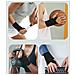 Fascia Di Supporto Compressione Pollice E Polso - Tutore Stabilizzatore Regolabile Per Sollievo Dolore Black - Foto miniatura 4