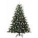 Albero di Natale artificiale con 300 LED Verde 210 cm - Foto miniatura 4