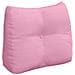 Cuscino per Schiena Rosa 60 x 24 x 50 cm Tessuto - Foto miniatura 1