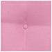 Cuscino per Schiena Rosa 60 x 24 x 50 cm Tessuto - Foto miniatura 8