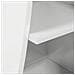 Mobile angolare Bianco 32x32x102cm Legno multistrato - Foto miniatura 8
