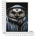 Dipinto Su Tela Edvy Gufo Hipster Con Cornice, 53x73 Cm - Foto miniatura 7