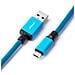 CM-PKCA-CWAW-OW150OW-R cavo USB 1,5 m USB A Micro-USB B Blu - Foto miniatura 3