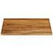 Piano Tavolo Bordi Vivi 80x80x3,8 cm in Legno Massello di Mango - Foto miniatura 3
