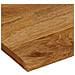 Piano Tavolo Bordi Vivi 80x80x3,8 cm in Legno Massello di Mango - Foto miniatura 6