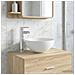 Lavabo da bagno Cromato 35,5 x 35,5 x 14,5 cm Metallo - Foto miniatura 2