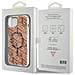 Guess Iml Gcube Magsafe Case Per Iphone 15 / 14 / 13 - Marrone - Foto miniatura 6