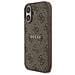 Custodia Per Iphone 17 Con Logo Guess Magsafe Marrone - Foto miniatura 3