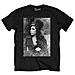 Amy Winehouse - Flower Portrait Black (T-Shirt Unisex Tg. S)  - Foto miniatura 1