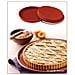 Stampo crostata 24cm classic terracotta silicone - Foto miniatura 1