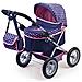 Trendy 1305200 passeggino Per Bambole, 46 cm, Colore: Blu - Foto miniatura 1