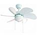 Ventilatore Da Soffitto Con Luce Vt-90b 50w 80 Cm Bianco S0403463 - Foto miniatura 1