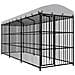 Canile Da Esterno Con Tetto 450x150x210 Cm - Foto miniatura 1