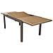 Viduus - Set Tavolo In Alluminio E Polywood Cm 160/240 X 95 X 75 H Con 6 Poltrone Viduus - Foto miniatura 2
