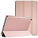Samsung Galaxy Tab 10.1 Un Caso 2019 (sm-t510 Sm-t515 Sm-t517) Ultra Sottile Folio Smart Cover Chiaro Caso Del Basamento Con Translucent Frosted Indietro -rosegold - Foto miniatura 1