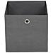 Contenitori 4 pz in Tessuto non Tessuto 28x28x28 cm Grigio - Foto miniatura 6
