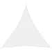Parasole a Vela Oxford Triangolare 3,6x3,6x3,6 m Bianco - Foto miniatura 1