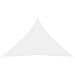 Parasole a Vela Oxford Triangolare 3,6x3,6x3,6 m Bianco - Foto miniatura 3