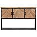Credenza 120x30x75 Cm In Legno Massello Di Acacia - Foto miniatura 4