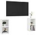 Mobili Porta TV 2 pz Bianco 72x35x36,5 cm in Legno Multistrato - Foto miniatura 2