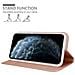 Custodia Compatibile Con Apple Iphone 11 Pro Max In Classy Oro Rosa - Coperchio Protettiva Con Chiusura Magnetica, Funzione Stand E Tasca Per Le Carte - Foto miniatura 4
