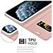 Custodia Compatibile Con Apple Iphone 11 Pro Max In Classy Oro Rosa - Coperchio Protettiva Con Chiusura Magnetica, Funzione Stand E Tasca Per Le Carte - Foto miniatura 6