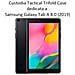 Custodia Originale Book Trifold Case Per Samsung Galaxy Tab A 8.0 (2019) T290 - T295 Azzurr - Foto miniatura 2