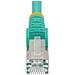 Cavo Ethernet CAT 6a - 10m - Acqua - Cavo di rete LAN Low Smoke Zero Halogen (LSZH) - 10GbE 500MHz 100W PoE++ - Filo /Cavo patch schermato S /FTP con spinotto RJ45 antigroviglio e rilievi di trazione - Foto miniatura 4
