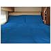 Completo Lenzuola Camper Roulotte 100% Cotone Personalizzabile Tinta Unita Matrimoniale Avio - Foto miniatura 1